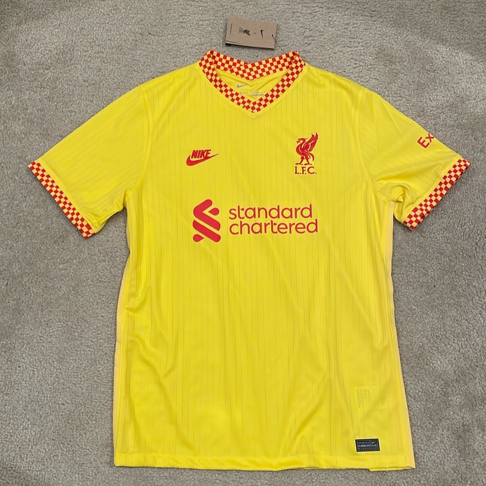 Liverpool Nike 2021/22 Third Breathe Stadium Jersey men NWT